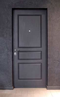Темно-серая двери для прихожей «Лофт»