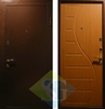 Дверь порошковое напыление с лаком и МДФ ПВХ (10 мм) 06