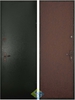 Дверь порошковое напыление и винилискожа 12