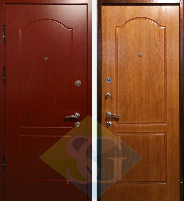 Дверь МДФ (шпон 10 мм) и МДФ (шпон 10 мм) 06