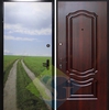 Двери МДФ шпон (10 мм) и МДФ шпон (10 мм) с фотопечатью