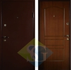 Дверь порошковое напыление и МДФ ПВХ (10 мм) 06
