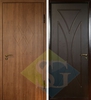 Дверь МДФ (ПВХ 10 мм) и МДФ (ПВХ 10 мм) 10
