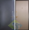 Дверь порошковое напыление и МДФ ПВХ (10 мм) 03