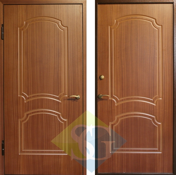 Дверь МДФ шпон (10 мм) и МДФ шпон с фрезеровкой (10 мм)