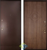 Дверь порошковое напыление и МДФ ПВХ (16 мм) 02