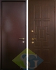 Дверь порошковое напыление с лаком и МДФ ПВХ (10 мм) 05
