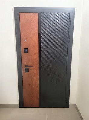 Дверь с двухцветной панелью МДФ