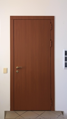 Дверь с гладкой МДФ панелью (ул. Малая Семёновская, д.9 стр.8)
