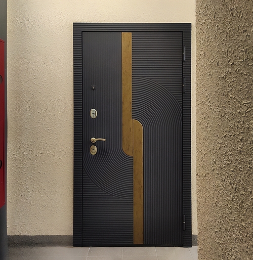 Дверь с комбинированным МДФ
