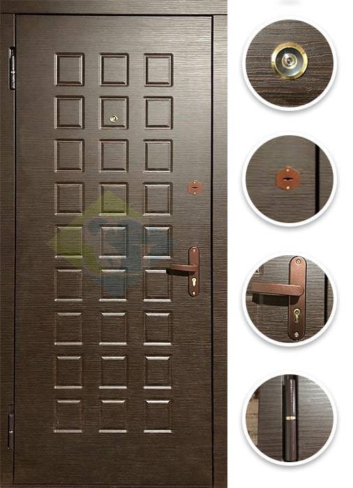 Входные металлические двери для квартиры