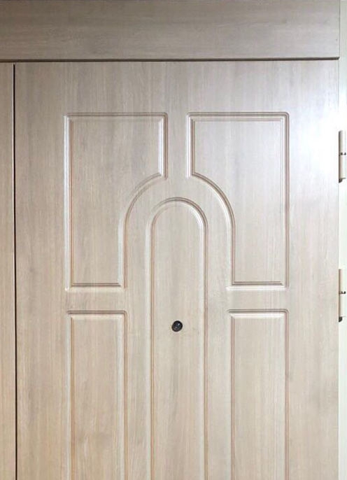 Дверь тамбурная МДФ ПВХ с верхней вставкой