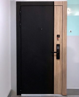 Квартирная дверь с биометрическим замком