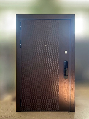 МДФ дверь с биометрическим электронным замком