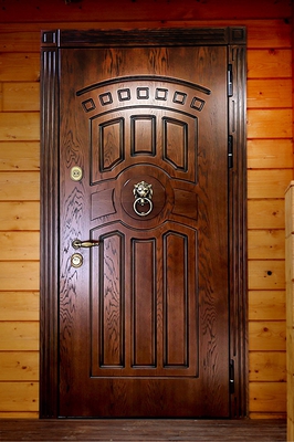 Одностворчатая дверь в частном доме
