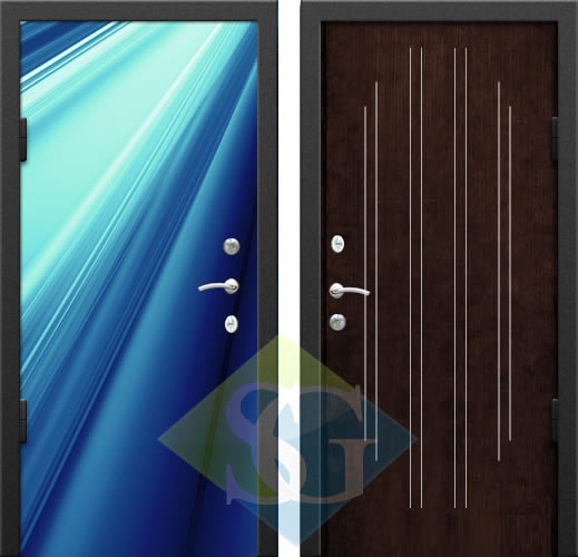 Дверь МДФ (16 мм) и МДФ (16 мм) с фотопечатью