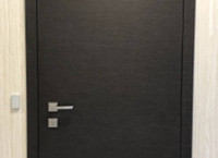 Входные двери с отделкой - имитация поперечного шпона